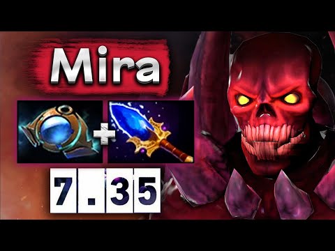 Видео: Мира на Шадоу Демоне с Мираклом в команде, но есть нюанс - Mira Shadow Demon 7.35 DOTA 2