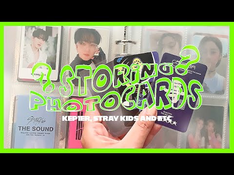 Видео: storing photocards #2 • организация биндера • kep1er, stray kids, etc.