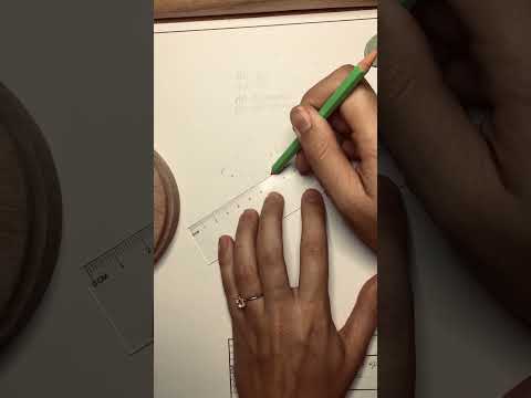 Видео: Лекальная кривая. Эллипс