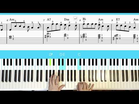 Видео: #уроки #пианино #музыка Как играть на пианино песню Снег кружится | простая аранжировка