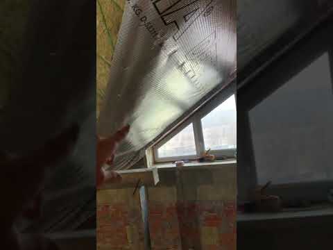 Видео: #ВАЖНО!!! пароизоляция, примыкание к стенам, газоблок, кирпич.