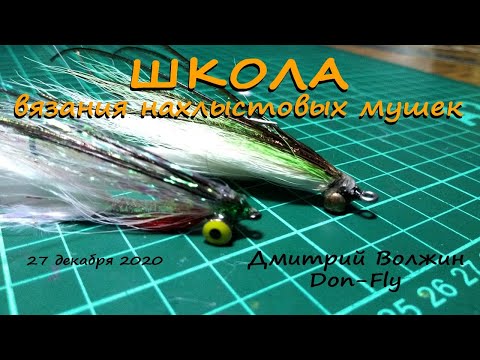 Видео: Школа вязания мушек 27.12.20. Deceiver Minnow