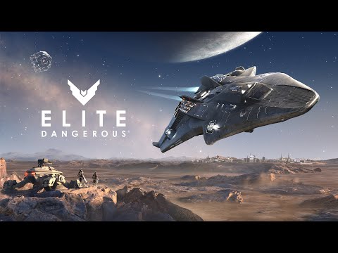 Видео: Полёт среди звёзд. Elite:Dangerous, Odyssey