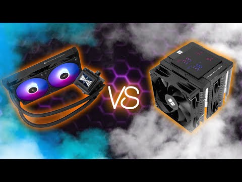 Видео: ВОДА или ВОЗДУХ??? СЖО или КУЛЕР | Thermalright Frozen Warframe 240 SE