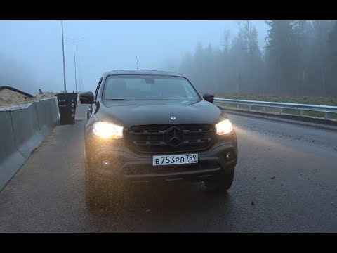 Видео: Тест бюджетного Mercedes X-Class V6 258 л. с. 4'200'000 руб.