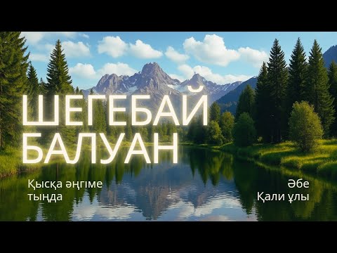 Видео: ШЕГЕБАЙ БАЛУАН. #аудиокітап #әңгіме