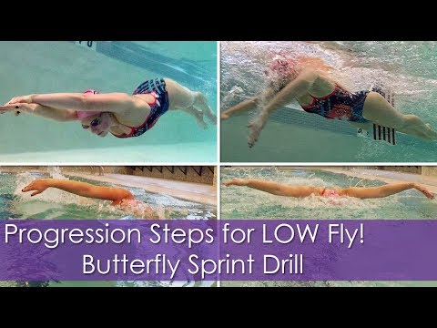 Видео: Шаги для прогрессирования упражнений на спринте баттерфляем LOW Fly!