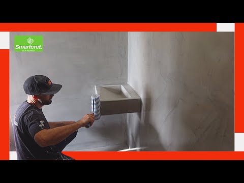 Видео: 🔥 Как сделать самому: нанести микроцемент в ванной всего за несколько шагов 😱 Smartcret