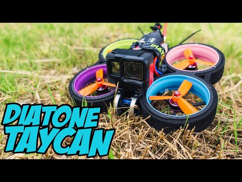 Видео: ☀ Царская рама под синевупы. Обзор, настройка PID и тесты. [Diatone Taycan]