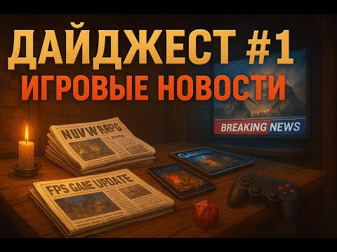 Видео: Что творится в мире игр? | Новостной Дайджест  1 часть 1 выпуска | Таверна Респауна