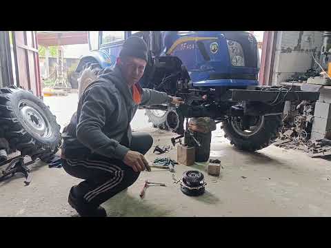 Видео: Заміна сальників ПВМ ДонгФенг.