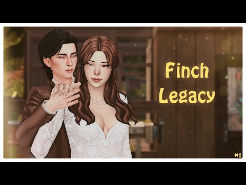 Видео: Династия Финч | #1 |  Свадьба и отпуск | The Sims 4