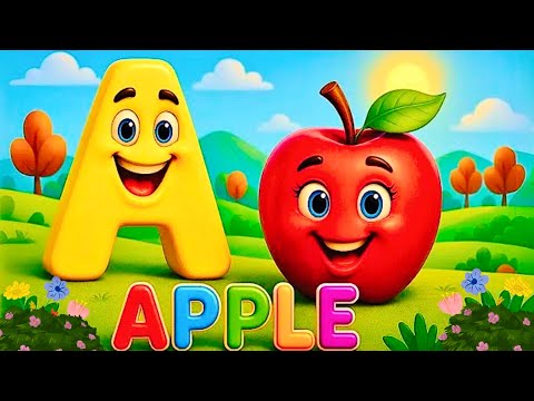 Видео: Песни про алфавит в формате 3D: выучите алфавит!🎵