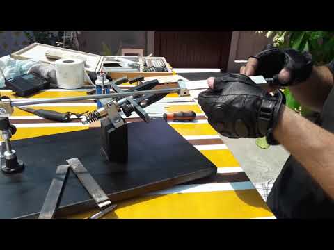 Видео: Держатели бланков и камней. Точилка Хортица.