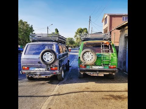 Видео: Обзор крутых бусов VW T3 из Шымкента (VW T3 from Shymkent/Kazakhstan)