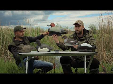 Видео: Обзор чучел "GreenHead Gear" , "Avian - X", "MOJO",  "62 Breite", обмен опытом использования.