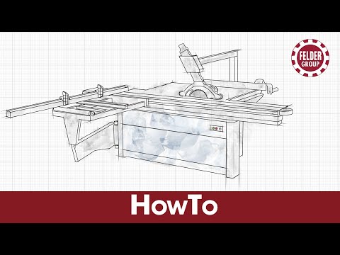 Видео: Felder®HowTo K700S Наладка станка