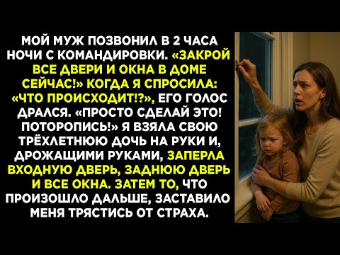 Видео: «Поздно ночью муж позвонил с командировки то, что я увидела дальше, вселило ужас!»