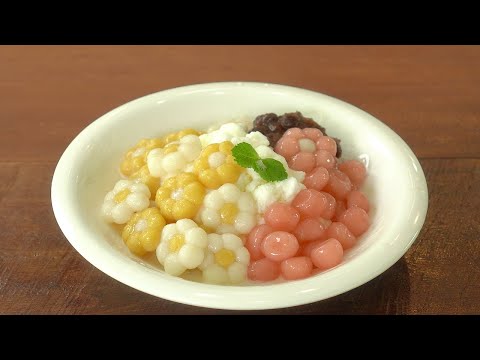 Видео: Победите жару с прохладными десертами :: Рецепт корейских десертов :: Патбинсу