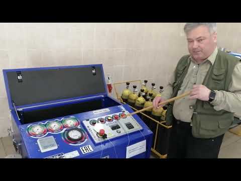 Видео: Воздушный компрессор высокого давления. Стабилизированная версия с улучшенным качеством изображения.