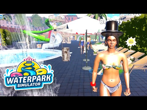 Видео: Мажоры в аквапарке - Waterpark Simulator #12 Прохождение