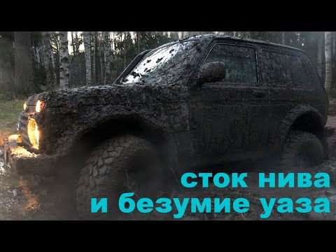 Видео: Сток НИВА и безумство УАЗа