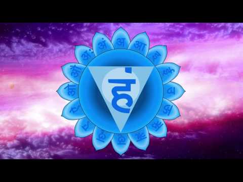Видео: Чакра Вишудха янтра, звук ХАМ, 21 цикл