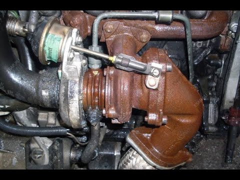 Видео: Замена турбины и удаление EGR на Рено 1,9 TDI