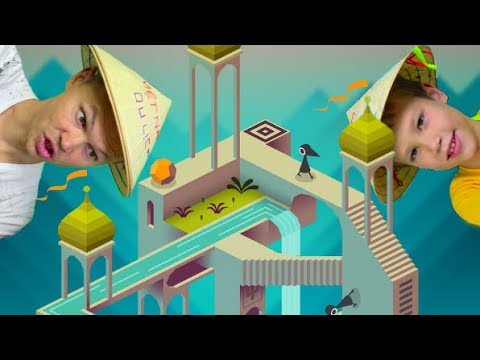 Видео: Monument Valley - очень мудреная и залипательная игра с иллюзиями