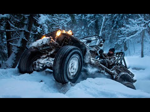Видео: Снежный оффроад в -20 на кабриолете! Willys, Wrangler 392, Jeep Gladiator,  Jeep Rubicon