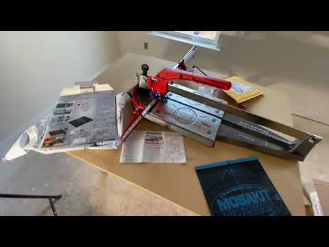 Видео: Плиткорез Montolit Masterpiuma P3