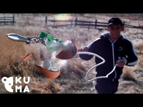 Видео: БЕГИ СЮДА! Трюковые броски с дротиками из «Скорпиона»/«Mortal Kombat»