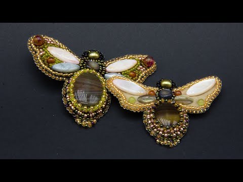 Видео: Видео мастер класс по изготовлению броши Пчелы часть 2. Крепление фурнитуры