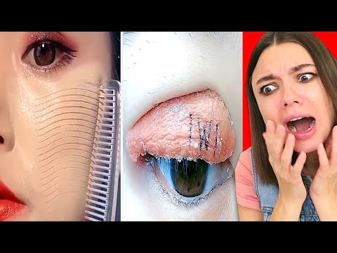 Видео: КОРЕЙСКИЙ ВИРУСНЫЙ МАКИЯЖ, КОТОРЫЙ ВАС УДИВИТ!