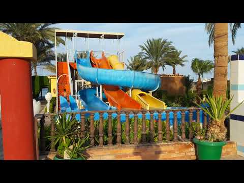 Видео: Отель SAND BEACH 3* в Хургаде, Египет. EGYPT . Территория отеля и пляж.