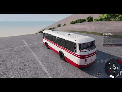 Видео: Карта Downhill: опасный спуск.в BeamNG Drive 