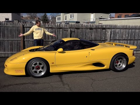 Видео: Jaguar XJR-15 - неизвестный суперкар за 2 млн $