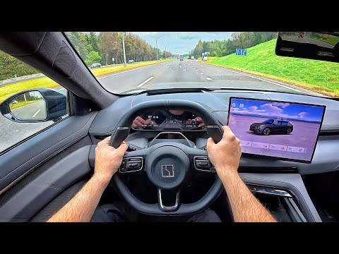Видео: 2025 Zeekr 001 - POV Тест-драйв