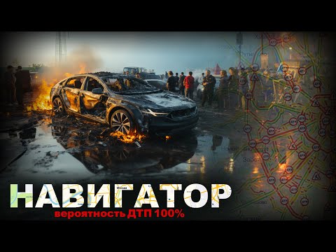 Видео: НАВИГАТОР. 100 ПРОЦЕНТНЫЙ ДТП. 2 серия. Ужасы