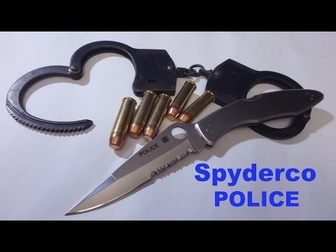 Видео: Spyderco Police - культовая классика вопреки несовершенству