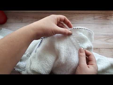 Видео: Секреты вязания:  две петли вместе с наклоном влево