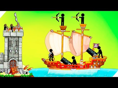 Видео: 60 ДНЕЙ С ПИРАТАМИ - Катапульта: Атака пиратов The Catapult:Clash With Pirates Игры для андроид