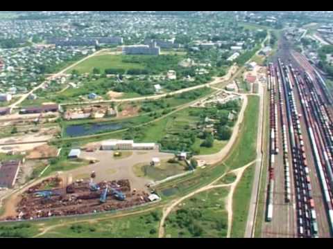Видео: Молодечно с высоты птичьего полёта , лето 2006 (SD)