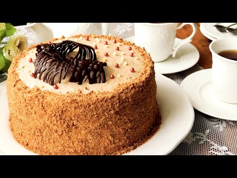 Видео: Торт «Любимый». Вкусный домашний торт, для которого даже не нужен повод.