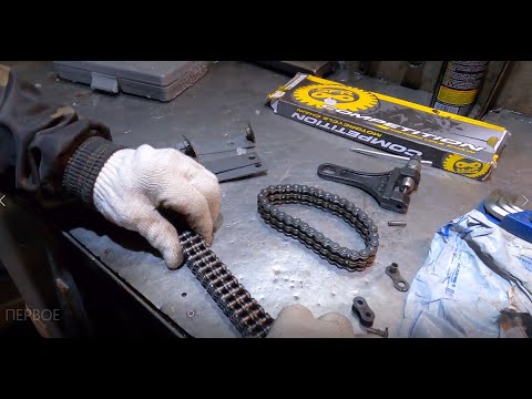 Видео: Снегоход СМ-001 Часть-1 Разбор "полётов" после покатушек по целине. Про цепи. Ремонт сидушки.