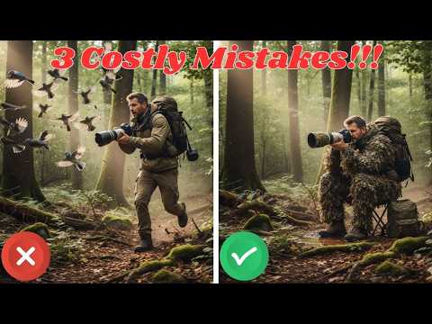 Видео: Три дорогостоящие ошибки, которые совершает каждый начинающий фотограф дикой природы (и как их бы...