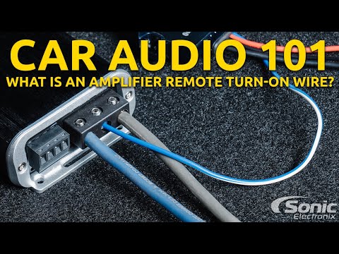 Видео: Что такое провод дистанционного включения усилителя?