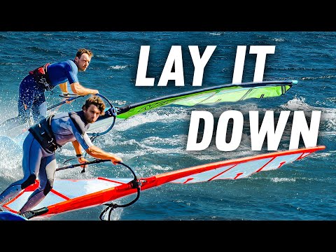 Видео: Тренировочные повороты на гладкой воде... | @Nico_GER7 @matteoiachino5883 @JordyVonk