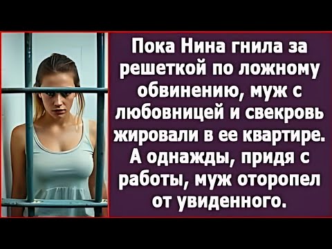 Видео: Пока Нина была за решеткой, муж и свекровь жировали в ее квартире. Но счастье было недолгим.