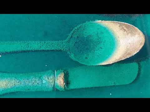 Видео: Серебро на мельхиоре.Проверка.